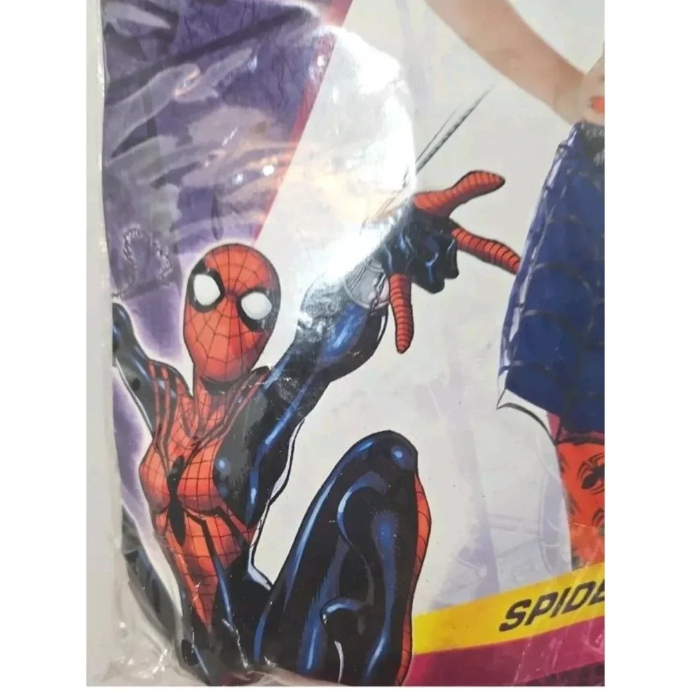 New Marvel‎ Spider Girl Tunic Dress Avengers Man Halloween Costume Child M/L
